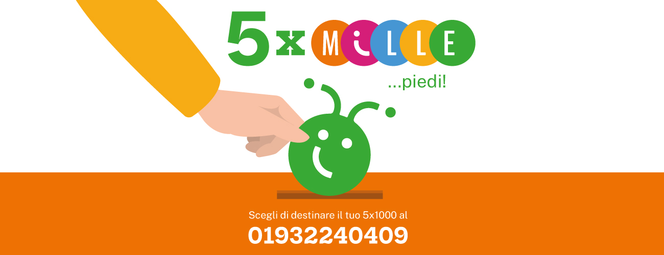 5xMille...piedi!